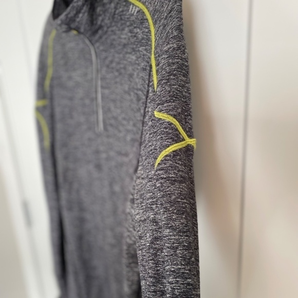 LULULEMON Men’s Half Zip Heathered Black Size Large - Picture 4 of 9